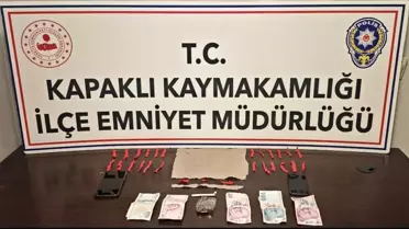Kapaklı'da Uyuşturucu Tacirlerine Operasyon