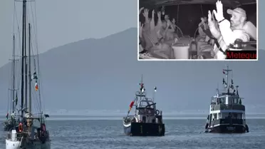 Küresel Sumud Filosu'na bağlı 'Marinette' teknesi Gazze'ye doğru ilerliyor