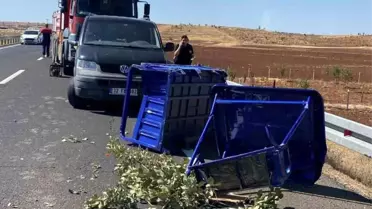 Mardin'de Kaza: 1 Ölü, 4 Yaralı