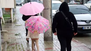 Marmara İçin Kuvvetli Yağış Uyarısı