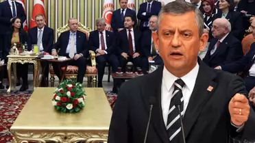 Meclis resepsiyonundaki fotoğrafa Özgür Özel'den ilk yorum