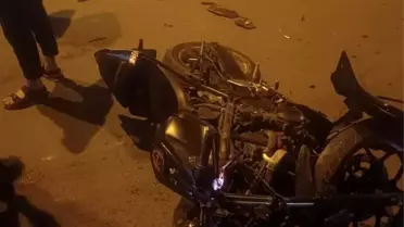 Diyarbakır'da Kaza: Motosiklet Sürücüsü Yaralandı