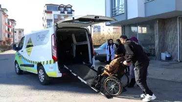Ordu'da Engelsiz Taksi Hizmeti Engelli Bireylerin Yanında