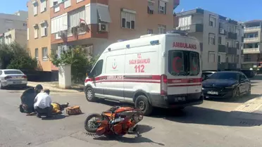 Antalya'da Motosiklet Kazası: 1 Yaralı