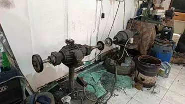 Pendik'te Yasa Dışı Silah Atölyesine Baskın