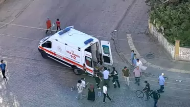 Diyarbakır'da Motokurye Düşerek Yaralandı