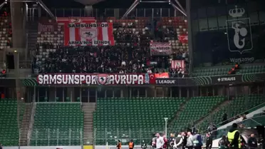 Samsunspor Legia Varşova Karşısında Önde