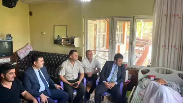 Gazipaşa Kaymakamı'ndan Yaşlılar Günü Ziyareti