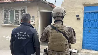 Edirne'de FETÖ Şüphelileri ve Göçmenler Yakalandı
