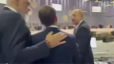 Zirveye damga vuran olay! Macron, Arnavutluk Başbakanı'na tokat attı