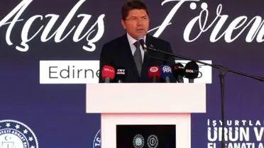 Adalet Bakanı Tunç: 'Selimiye'nin gölgesinden İsrail'i lanetliyorum'