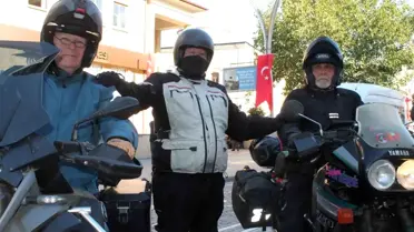 İsviçreli Motorcular Bayburt'u Keşfetti