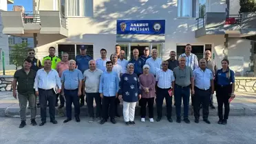 Anamur'da Muhtarlara Huzur Toplantısı