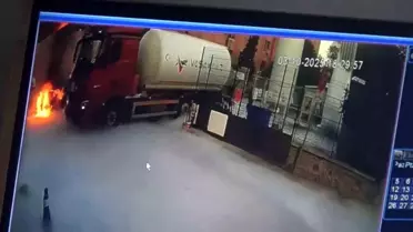 Aydın'da Hastane Bahçesinde Yangın