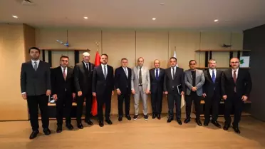 Bakanlar Basketbol Gelişim Merkezi'ni Ziyaret Etti