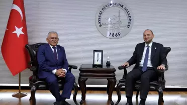 Kayseri'de MÜSİAD Genel Başkanı Burhan Özdemir'den Ziyaret
