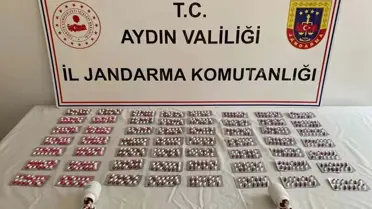 Kuşadası'nda 898 Sentetik Hap Ele Geçirildi