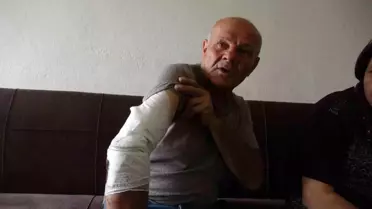 Burdur'da Taksici Sokak Köpeğinin Saldısına Uğradı