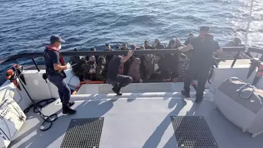 Bodrum'da 35 Düzensiz Göçmen Yakalandı