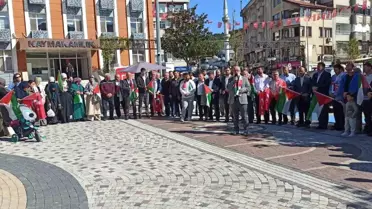 Devrek’te Filistin İçin Protesto
