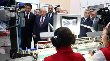 Güler ve Batlut, MKE Fişek Hattı Açılışında Buluştu
