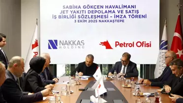 Petrol Ofisi ve Nakkaş'tan Havalimanı İkmal Tesisine Anlaşma