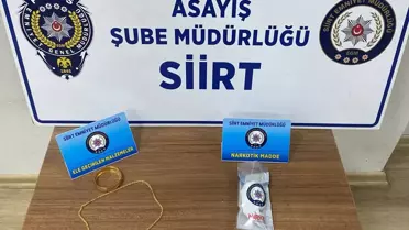 Siirt'te Sahte Altın Satan 1 Kişi Tutuklandı