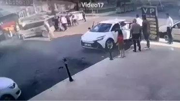 Elazığ'da Saldırı Anları Güvenlik Kamerasında