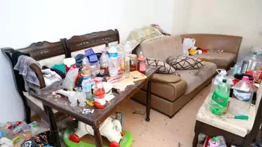 Yunusemre'de Çöp Ev Temizliği: 2 Kamyon Çöp Çıkarıldı