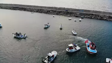 Zonguldak'ta İsrail'e Protesto
