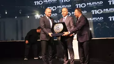 İçişleri Bakanı Yerlikaya MÜSİAD'ın 110'uncu Genel İdare Kurulu Programına Katıldı