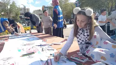 Filistinli Çocuklar İçin Farkındalık Etkinliği