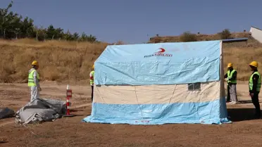 Elazığ'da Deprem Tatbikatı Gerçekleştirildi