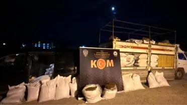 Erzurrum'da Kaçak Tütün Operasyonu