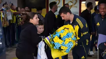 Fenerbahçe, Samsun'da Coşkuyla Karşılandı