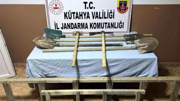 Gediz'de İzinsiz Kazı Operasyonu