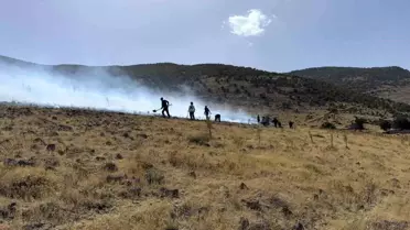 Konya'da Yangın Paniği