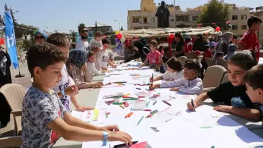Kilis'te Filistinli Çocuklar İçin Etkinlik