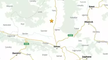 Geçen hafta 5.4 ile sallanan Kütahya'da korkutan bir deprem daha