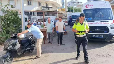 Bisikletli Çocuğa Çarpmak İstemeyen Sürücü Yaralandı