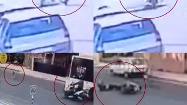 Mersin'de Motosiklet Kazaları Güvenlik Kamerasında