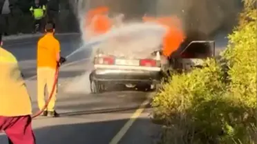 Zorkun Yaylası'nda Yangın Kontrol Altına Alındı