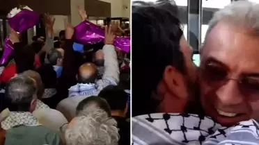 Sumud Filosu aktivistlerine İstanbul'da coşkulu karşılama! İşte o anlar