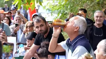 Kazdağları'nda Bal Hasat Şenliği Renkli Görüntülerle Geçti