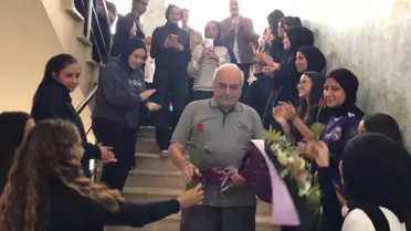 Nazilli'de 40 yıl meslek dersi öğretmenliği yapan öğretmen emekli oldu