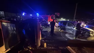 Batman'da Trafik Kazası: 1 Ölü, 9 Yaralı