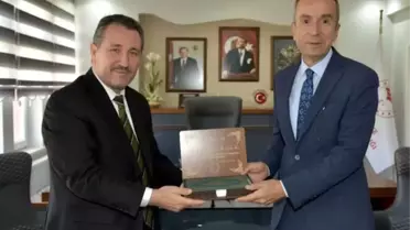 Müftü Dilek'ten Tarım Müdürü Ayvalık'a Ziyaret