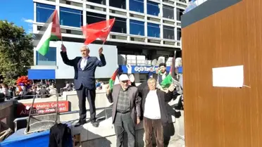 Ankara'da Gazze İçin Protesto Yürüyüşü