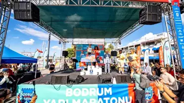 Bodrum Yarı Maratonu'nda Şampiyonlar Belli Oldu