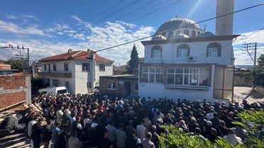 Çanakkale'de Otomobil Yangınında Hayatını Kaybeden Mehmet Özdemir Defnedildi
